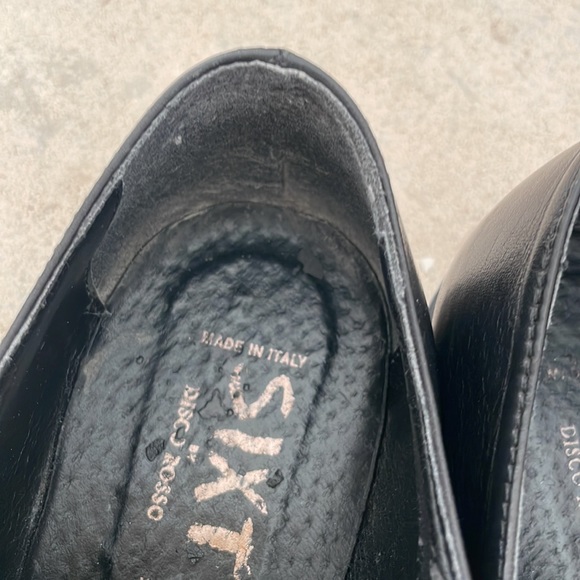 Disco Rosso Italian Leather Studded Loafers - Picture 10 of 11